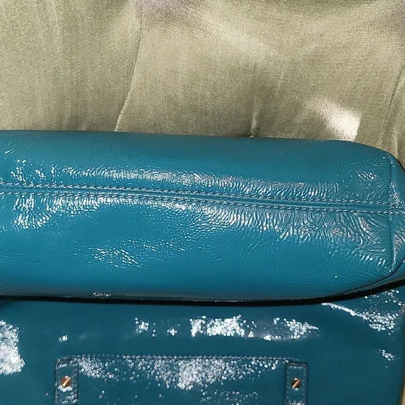 Michael Kors Leather Bag with Gold Accents - Picture 12 of 16